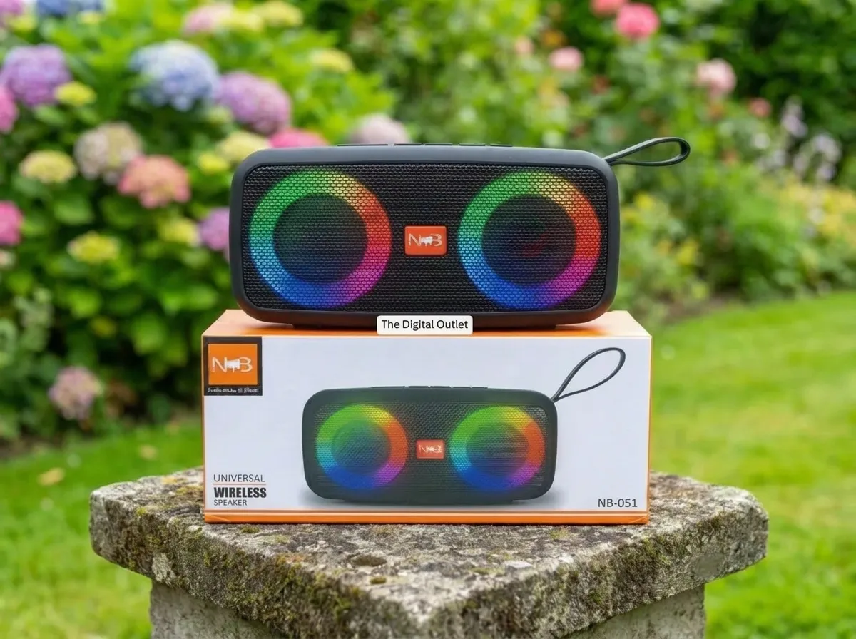 X-825 Dual Speaker Portable Bluetooth Speaker with 1200mAh Battery & 52mm Dual Drivers